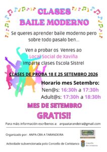 Clases Baile CRA A Tarandeira